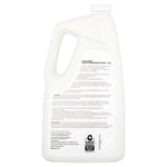 Rear view of Great Value Oxy Carpet & Upholstery Cleaner jug showing back label text and Safer Choice logo
