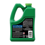 Rear view of a green Green Gobbler jug showing product information and barcode on the label