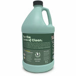 Rear view of a teal one-gallon Instant Power ECO jug showing ingredient and product information on the back label.