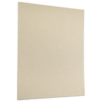 Single JAM natural parchment sheet photographed upright against a white background