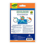 Back of Kool Floss retail package showing brand name, product illustrations, instructions and a '60 COUNT' badge