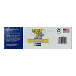 Long rectangular box side showing 'Large Trash Bags' 30 gallon drawstring branding, barcode and US flag