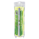 Back view of Libman Nitty Gritty packaged roller mop refill showing plastic backing card and product information