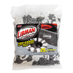 Front of packaged Libman High Power pro-grade spin mop refill showing brand logo, product photo and gray-white replacement mop head