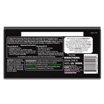 Back of a Lil' DUDE Wipes package showing ingredient list, caution text, barcode and directions panel in black packaging.