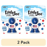 Two Little Joe USA-themed blue vent-clip air fresheners on patriotic star-patterned blister cards labeled ‘Put a Smile in the air!’