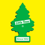 Green Little Trees tree logo on a bright yellow background with 'Since 1952' base label.