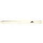 Faint, low-contrast image of a long white PVC tube resembling a sand spike against a light background