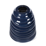 Mainstays Capri Blue Cove planter photographed upside down showing base and drainage detail