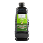 Mainstays citronella-scented torch fuel black plastic bottle with green label, front view