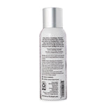 Rear view of Mainstays Cozy Comfort room spray can showing product text, warnings, and barcode on white background