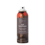 Mainstays Fall Farmhouse room spray can with cap removed showing the spray actuator on a white background.