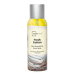 Mainstays Fresh Cotton odor neutralizing room spray aerosol can with silver cap and light label artwork.