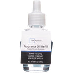 Single Mainstays Salted Sea Spray fragrance oil refill bottle with white cap and label shown on a white background.