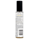 Rear label of Maison & Muse Marilyn car freshener spray showing directions, ingredients and barcode