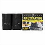 Small image of Member's Mark packaging alongside two rolled black contractor trash bags