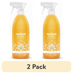 Two Method Antibac citron spray bottles side-by-side with a beige banner reading “2 Pack” beneath them.