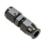 Moroso black anodized aluminum 6AN female to 3/8in tube compression fitting adapter