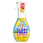 Angled product image of Mr. Clean Clean Freak lemon antibacterial foaming cleaner