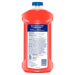 Rear view of Mr. Clean Frosted Cranberry bottle showing directions, ingredients and caution text on label