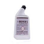 Mrs. Meyer's Clean Day toilet bowl cleaner in a white angled squeeze bottle with lavender label