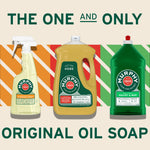 Promotional lineup showing three Murphy cleaning product bottles under header ‘The one and only’