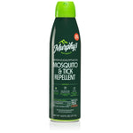 Tall green aerosol can of Murphy's Naturals Lemon Eucalyptus Mosquito & Tick Repellent on white background