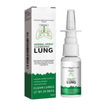 onnature herbal spray cleansing lung nasal spray bottle and box, 20 ml