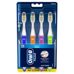 Front view of Oral‑B Pulsar Expert Clean four toothbrushes in retail packaging with branded label