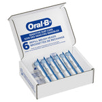 Open display box of Oral‑B Sensitive Gum Care replacement brush heads showing six individually seated heads
