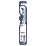 Rear view of Oral-B toothbrush blister pack showing the back of the card with barcode and product information