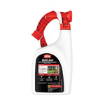 White ready-to-spray Ortho BugClear bottle with red spray handle and black product label