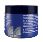 Side view of an Ozium gel can showing directions and warning text on the blue label