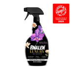 Isolated Pinalen Luxury Scents Opulence Bloom spray bottle on white background with red 'Product of the Year 2025' badge