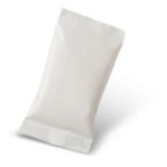 Small plain white sealed refill pouch shown upright on a white background, packaging appears unbranded in the image.