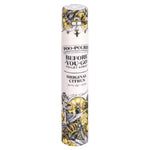 Single Poo-Pourri Before-You-Go travel spray tube labeled Original Citrus with decorative yellow-accented artwork
