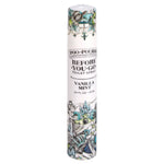 Single Poo-Pourri Before-You-Go travel spray tube labeled Vanilla Mint featuring teal and green decorative artwork