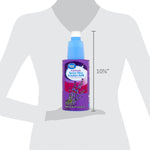 Product scale image of Great Value Automatic Spray Mop Solution refill bottle with a silhouette and height measurement.