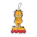 Single Garfield-shaped PSD hanging air freshener with hanging cord and red Garfield logo