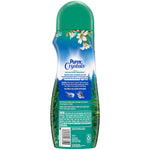 Rear view of Purex Crystals Fresh Mountain Breeze bottle showing label text, directions, barcode and recycling icon