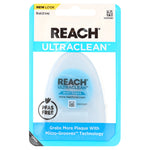 Single REACH Ultraclean mint dental floss blister pack showing front packaging with PFAS free badge