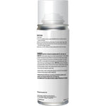 Rear view of the Refresh Your Car aerosol can showing directions and warning text on a white background.