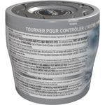 Rear view of Refresh Your Car gel can showing bilingual usage and safety instructions on the label