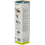 Back panel of a Rescue! Deck & Patio Fly Trapstik box with usage directions, safety text and barcode