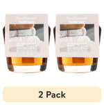 Two ScentSationals Feelin' Cozy amber fragrance oil refill bottles shown side by side with a '2 Pack' label beneath.