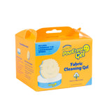 Three-quarter view of Scrub Daddy PowErase Gel orange box with smiling sponge and product name on front panel