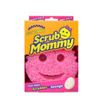 Scrub Daddy Scrub Mommy pink smiley dual-sided scrubber sponge in orange and pink retail box