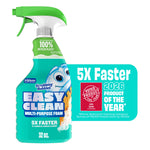 Scrubbing Bubbles Easy Clean multi-purpose foam spray bottle with product badge and 5X faster claim