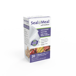 Seal-a-Meal by FoodSaver product box for 1-quart vacuum storage bags, 20-count packaging photographed on white background