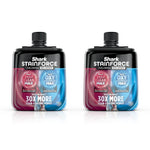 Two Shark StainForce refill cartridges shown side-by-side on white background highlighting the dual-formula label artwork.